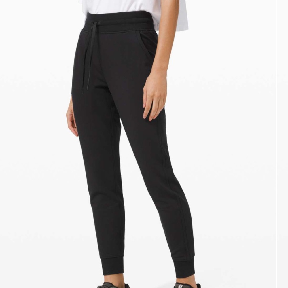 Lululemon warm down high rise joggers